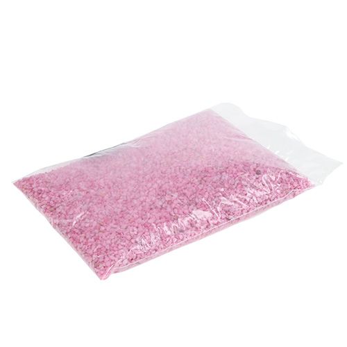 gjenstander Dekorative granulat rosa dekorative steiner 2mm - 3mm 2kg