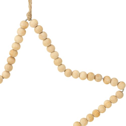 gjenstander Deco henger jule treperler hjerte stjernetre H20cm 3stk