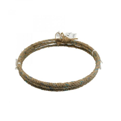 Floristik24 Dekorring jute Scandi dekorativ ring for oppheng Ø25cm 4stk
