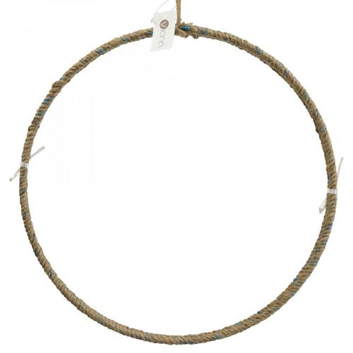 Dekorring jute Scandi dekorativ ring for oppheng Ø40cm 2stk