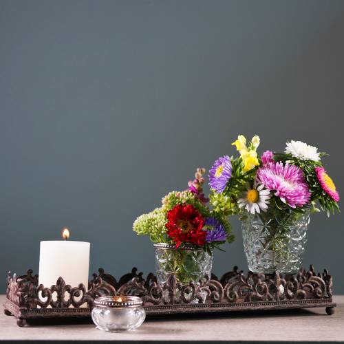 Floristik24 Dekorativ skuff antikkbrun 2stk