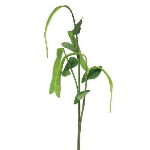 gjenstander Dekorativ grenbønnegren kunstplante grønn 95cm