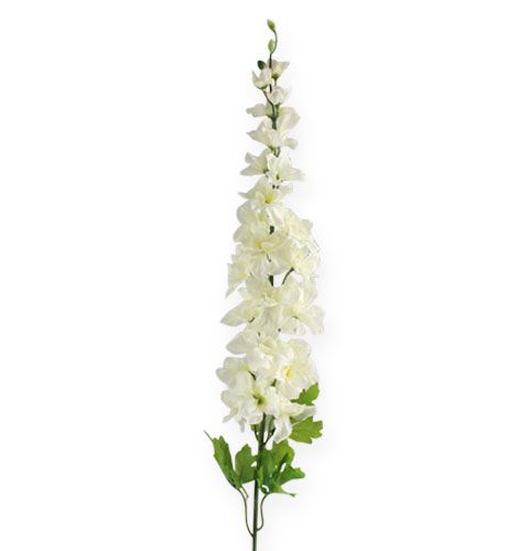 gjenstander Delphinium White Artificial Delphinium Silke Flowers Kunstige Blomster 3stk