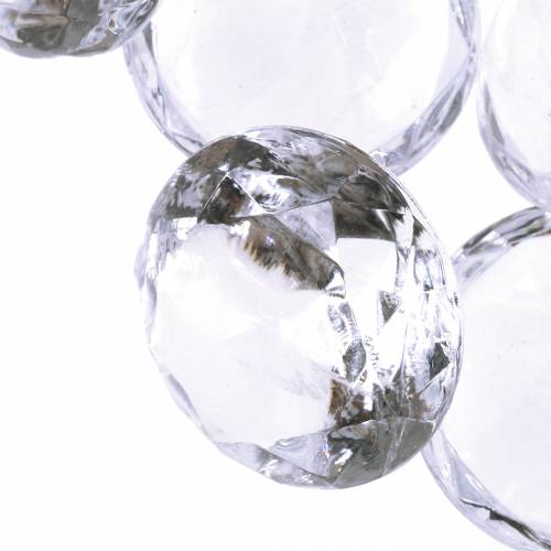 Floristik24 Dekorative diamanter Ø2cm 500g