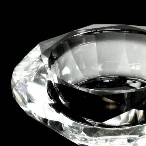 Floristik24 Telysestake lysestake diamantklar Ø7cm