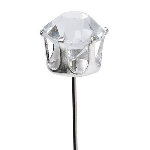 gjenstander Diamantnål sølv Ø10mm L6cm 36stk