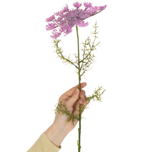gjenstander Kunstig silkeblomst med dill for moderne interiørdesign 70 cm