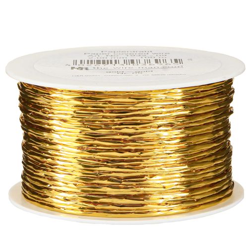 Floristik24 Trådviklet gull Ø2mm 100m