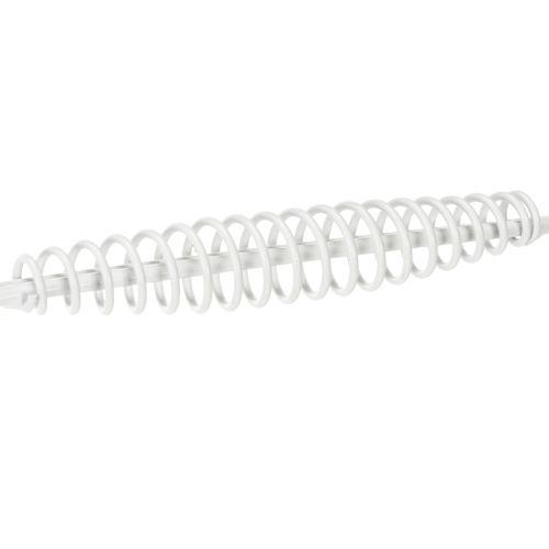 gjenstander Trådkurv med håndtak, hvitt metall, Ø25/30/35 cm, sett med 3