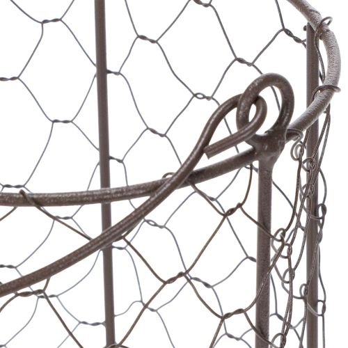 gjenstander Trådkurvsett ideelt for bruk på kjøkkenet eller i hagen, 25 cm, 1 sett