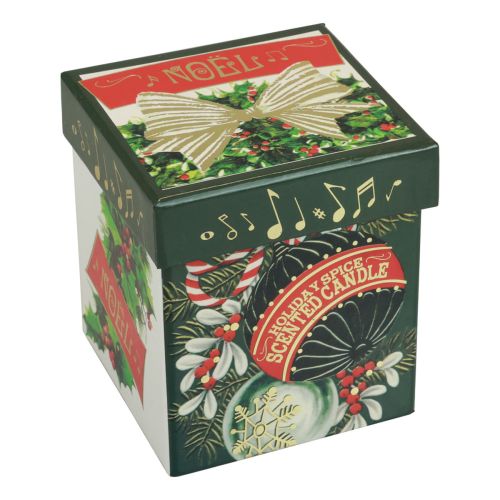 Floristik24 Duftlys julelys glass hvit julelys 7,5cm