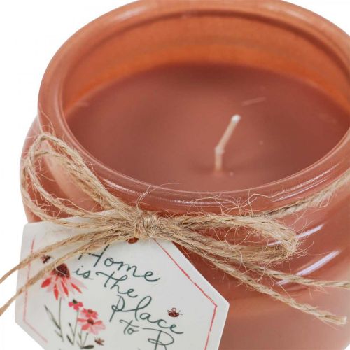 Floristik24 Duftlys i glass Vokslys kamille Ø10cm H8,5cm 3stk