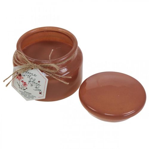 Floristik24 Duftlys i glass Vokslys kamille Ø10cm H8,5cm 3stk