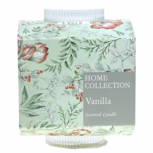 Floristik24 Duftlys i glass vaniljehvit Ø8cm H10,5cm