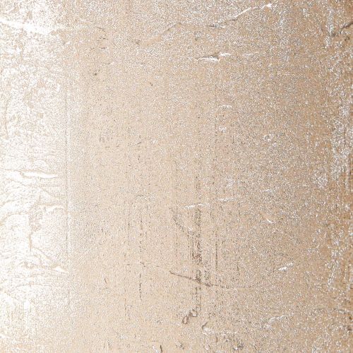 gjenstander Platinafargede kuppellys, 60x100mm, sett med 4 - Lang brennetid, premium kvalitet