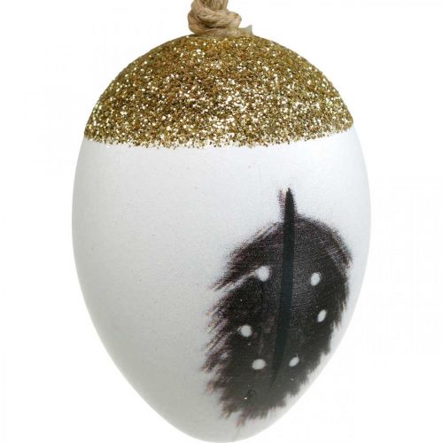 gjenstander Edel egg å henge, vår, påskeegg med vårmotiv, dekorative egg i treboks, påskepynt 6stk