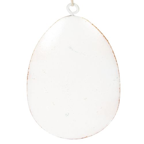 gjenstander Påskeegg med vårblomster, ideelle til påskebuketter eller vinduer, 8 cm, 8 stk.