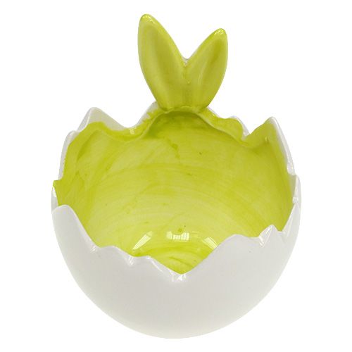 Floristik24 Dekorativt skålegg med ører Ø7,5cm H9,5cm 3stk