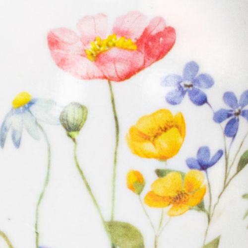 gjenstander Påskeegg med vår- og blomstermotiver, påskedekorasjon av høy kvalitet, 6 cm, 6 stk.