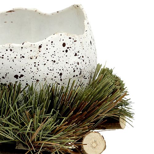 gjenstander Egg i rede Ø11cm H12cm 4 stk