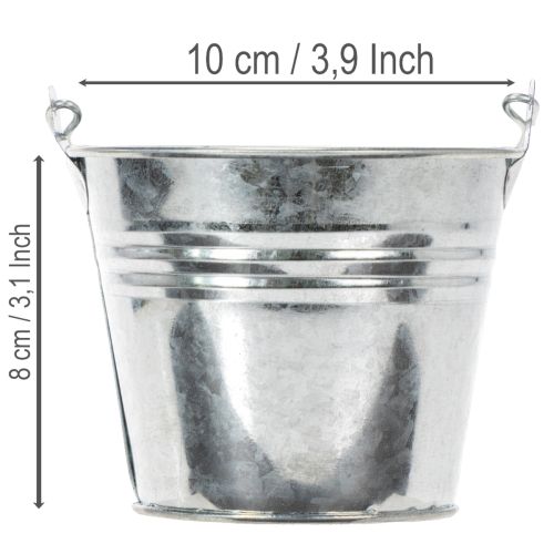 Bøtte Ø10cm H8cm 10 stk. sink,