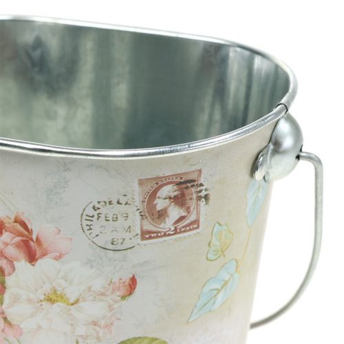 Floristik24 Plantebøtte rose oval H11cm