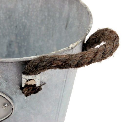 Floristik24 Plantebøtte grå Ø21cm H19cm