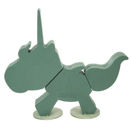 gjenstander Blomsterskum enhjørning 68 cm x 60 cm