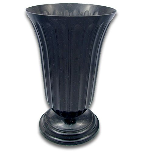 Vase Lilia Sort Ø23cm