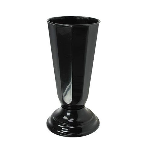 Floristik24 Vase &quot;Szwed&quot; sort Ø16cm, 1stk