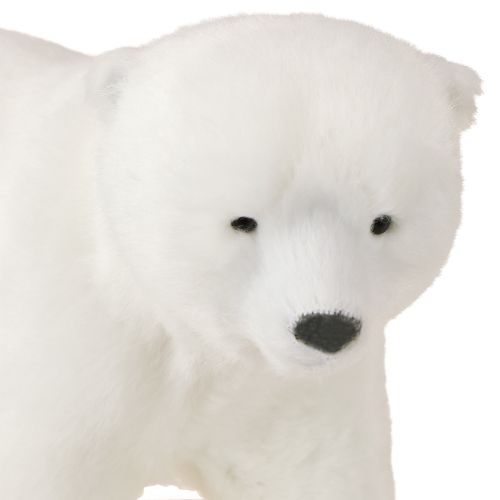 Floristik24 Dekorative isbjørnfigurer stående og sittende hvite 16/20 cm 3 stk