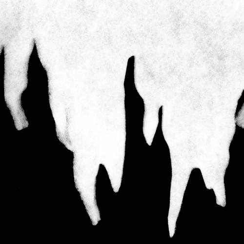 Garland istapp hvit 5m x 33cm