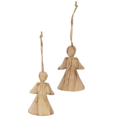 Englefigur til å henge på juletreet, 10 cm, 12 deler | Floristik24.no
