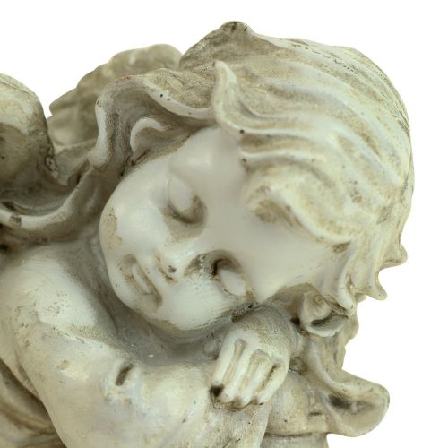 gjenstander Angel for the Grave Cream Grave Angel Sovende Engel 6×5,5×8cm