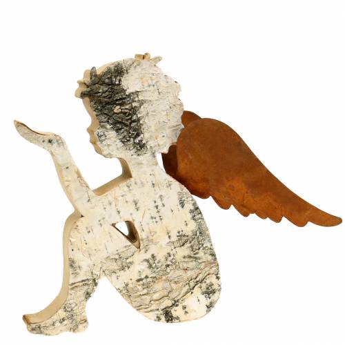 Floristik24 Engeltre patina 25cm x 21cm x 3cm