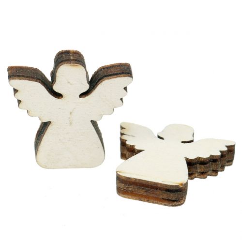 Floristik24 Engel for strøing i et glass natur 2cm 100p