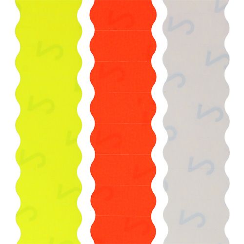 gjenstander Etiketter 26x12mm forskjellige farger 3 ruller