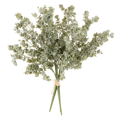Kunstig eukalyptusgren, dekorativ gren til vaser og buketter, 49 cm, 4 stk. | Floristik24.no
