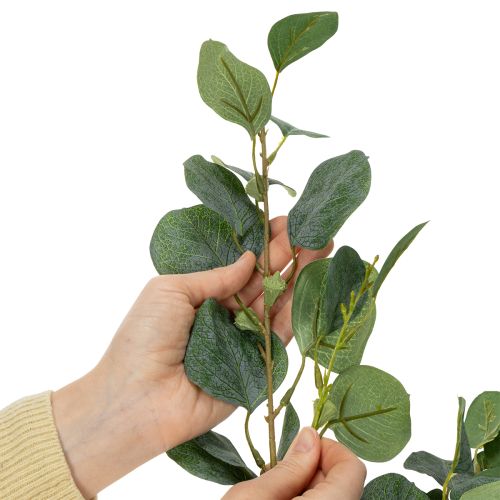 gjenstander Kunstig eukalyptusblomst for moderne interiørdesign, 85 cm, 3 stk.