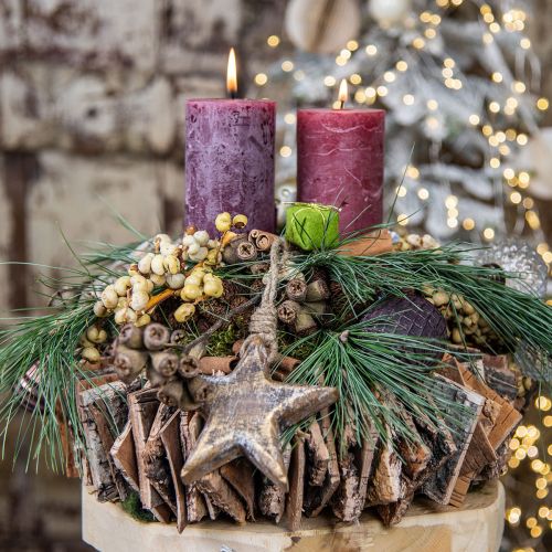 gjenstander Hvitkalket eukalyptusgren 25 stk