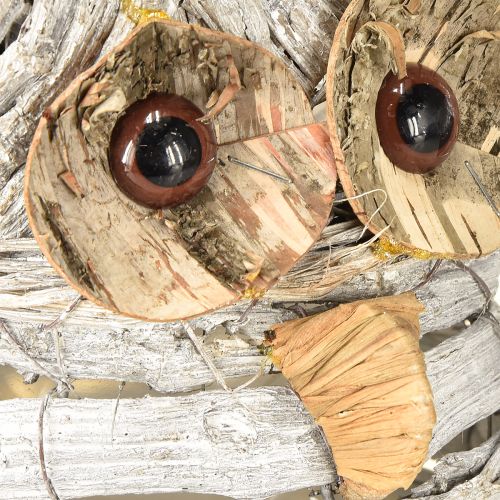 gjenstander Ugle for planting hvit 23cm