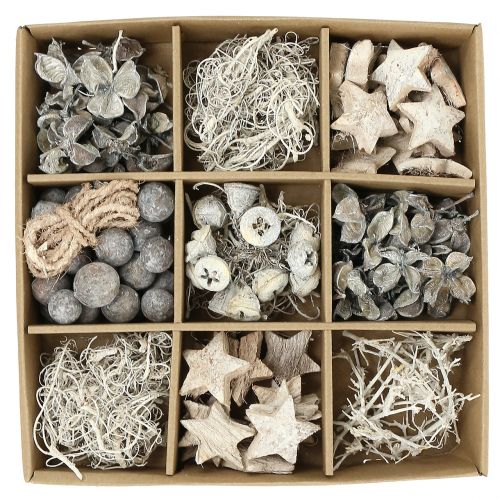 Floristik24 Eksotisk blanding vasket hvit