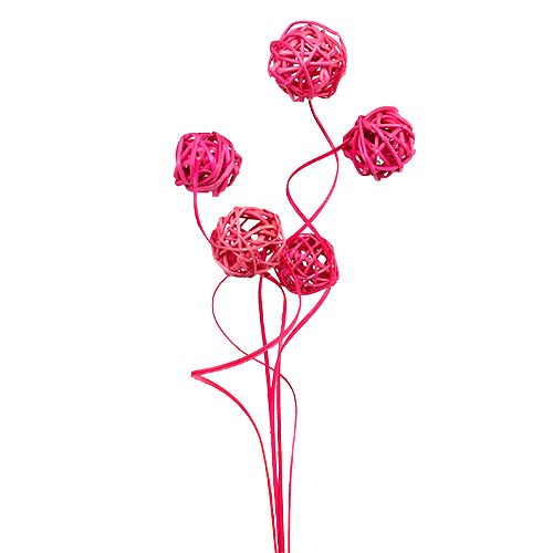 Floristik24 Fancy Ting Ting rosa 25 stk