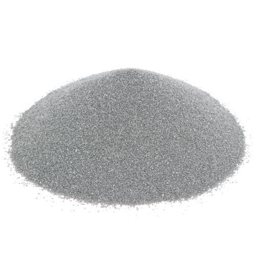 gjenstander Farget sand 0,5 mm sølv 2 kg