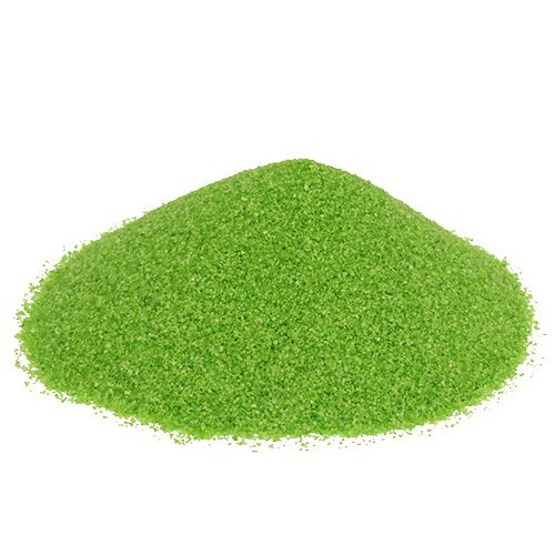 Floristik24 Farge sand 0,1mm - 0,5mm grønn 2kg