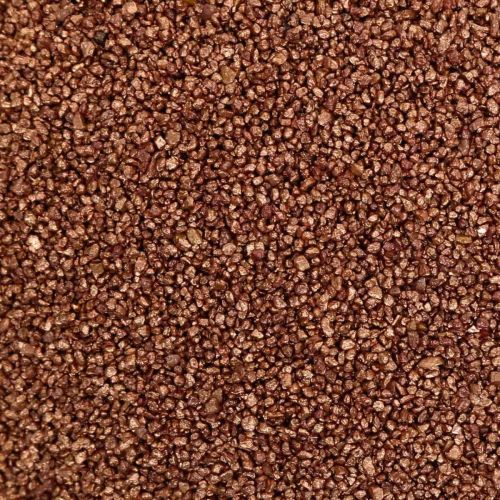 Farge sand kobber dekorativ sandbrun Ø0,5mm 2kg