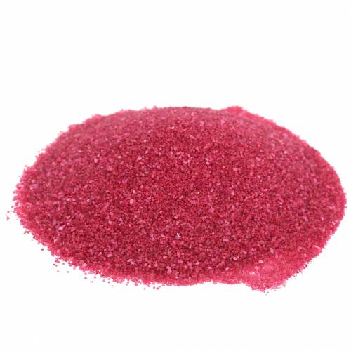 Floristik24 Farge sand 0,5mm fuchsia 2kg