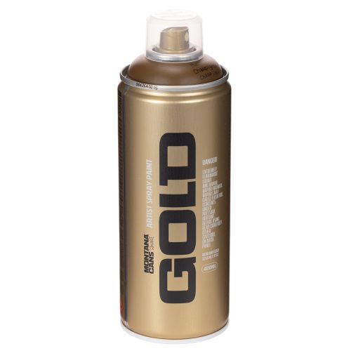 Sprayboks til dekorasjon og hobbymaling Montana gullbrun 400ml kjøpe | Floristik24.no
