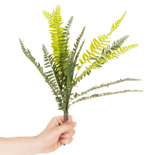 Kunstig bregnegren, kunstig grønn plante til dekorasjon, 45 cm | Floristik24.no