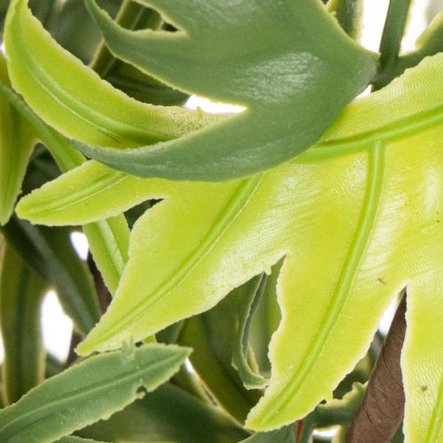 Kunstig bregneplante med rotklump for dekorasjon av hjem og kontor, 57 cm | Floristik24.no
